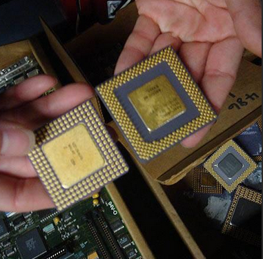 Pentium Pro-Cpu Ceramic Processor Scraps, High Grade, Gold Recovery, 100%