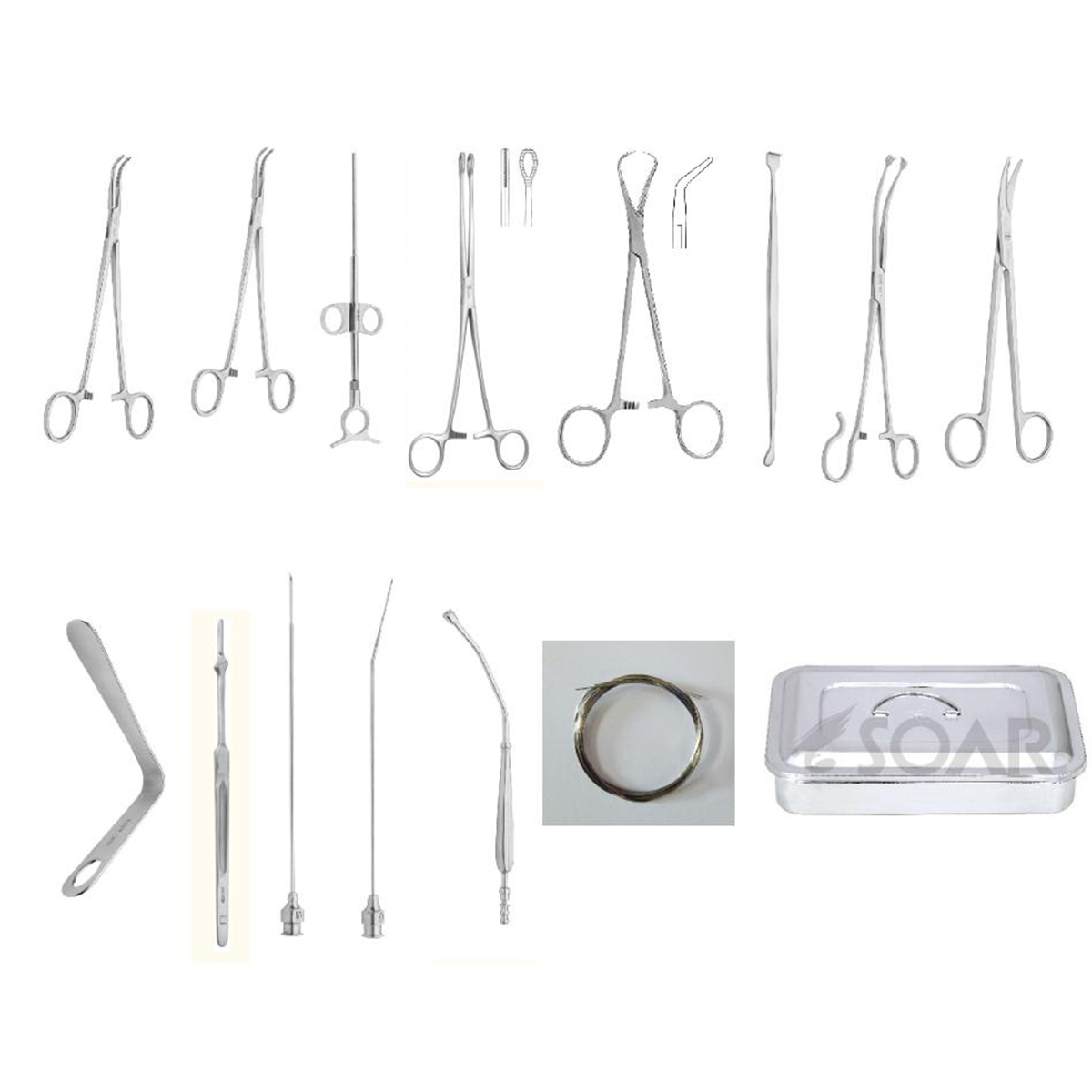 Adenotomy Set Surgical Instruments Medical Equipment Adenoidectomy Instruments Set Medical Science