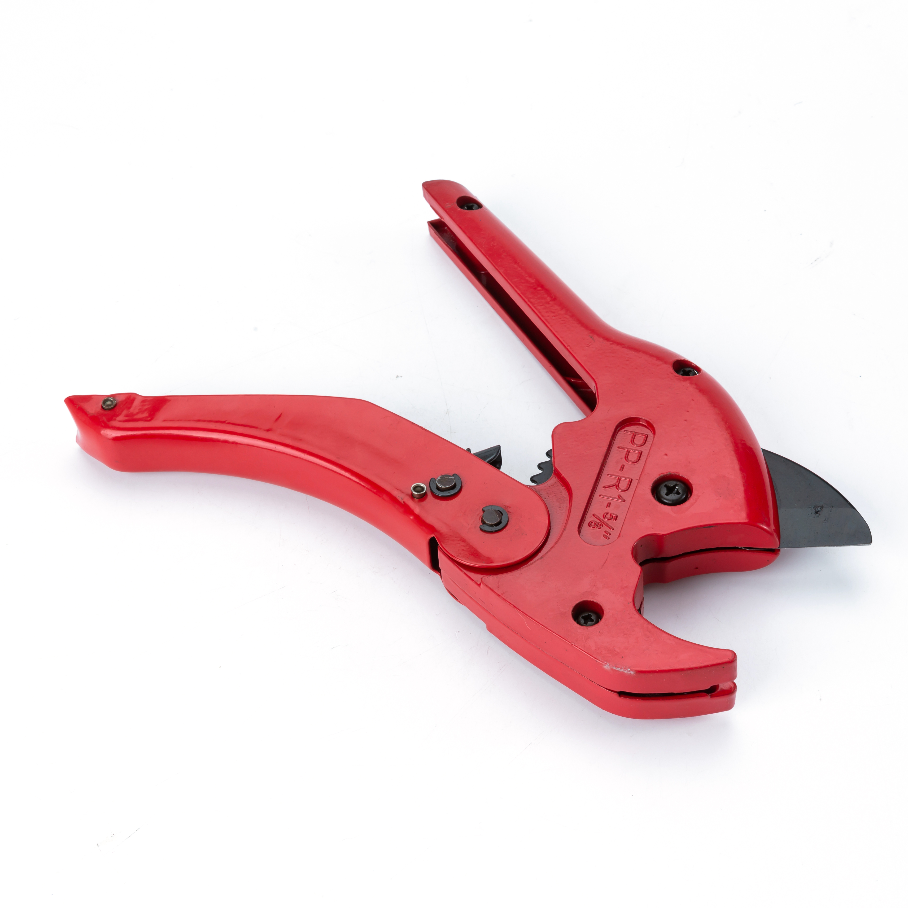 Portable PVC Pipe Cutter with SK5 High-Hardness Blade and Ratchet Mechanism