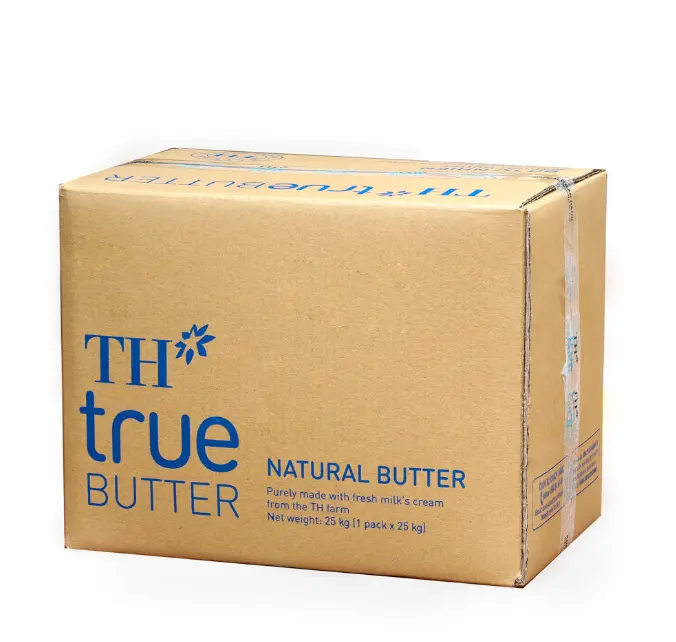Natural Unsalted Butter - TH true BUTTER - 25kg Unsalted butter 25kg With 8 months With Customized Carton Packaging From Vietnam
