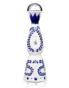 Original Clase Azul Reposado Tequila Ceramic Bottle / Hand Painted / 750 ml Size / for sale