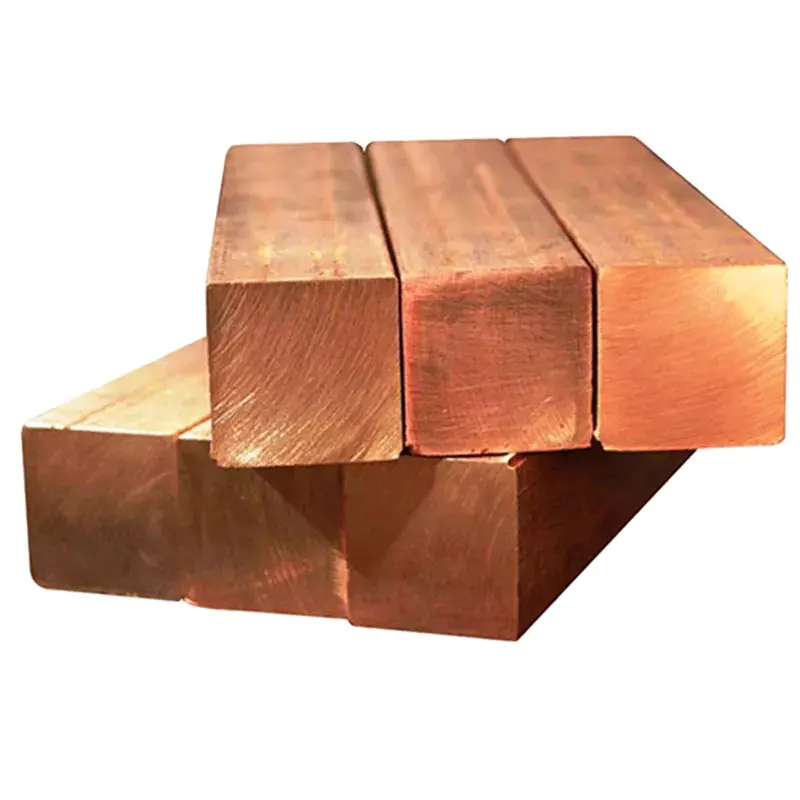Hot Selling High Purity Copper Ingots China Supplier Copper Ingots 99.99 Metal Wire Scrap 99.97% High Quality