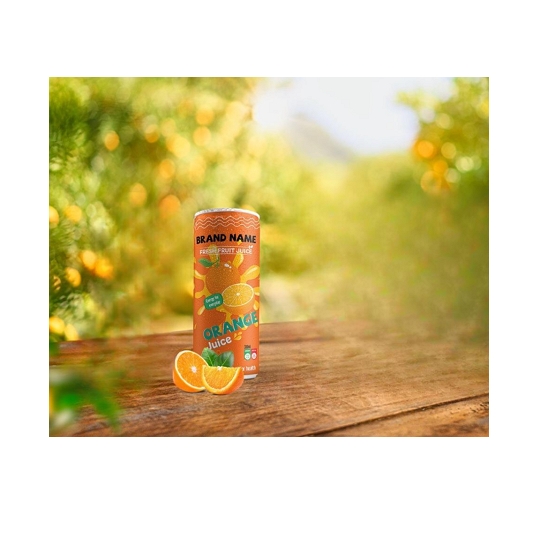 Orange juice 320ml Wholesale in Vietnam Healthy Drinks Canned Orange Juicy Fruit Drink best selling