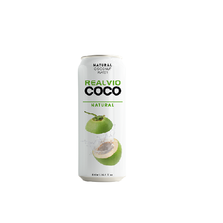 Good price 100% fresh coconut water - Normal pure coconut water natural 500ml can - Ready To Export from Vietnam