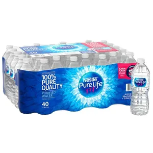 Nestle Pure Life Carbonated Sparkling Natural Spring Water/Nestle Pure Life Purified Water-24 PK