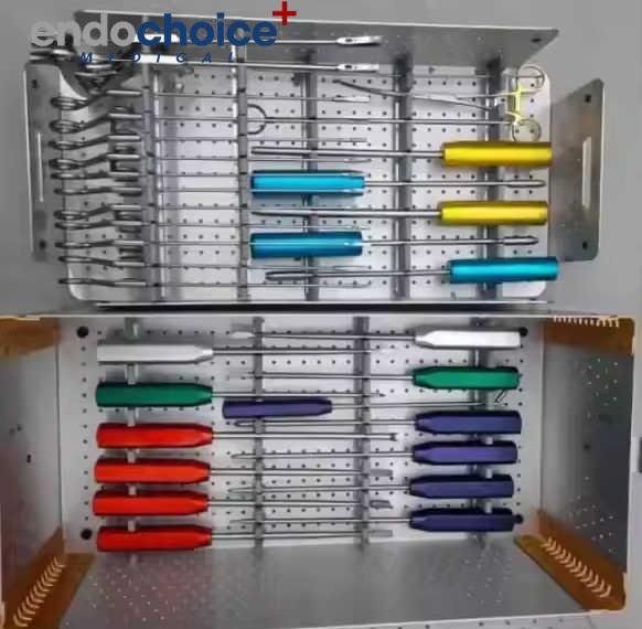 Professional Medical Devices Arthroscopy Shoulder Complete Instruments Set Orthopedic Surgical Instruments by Endochoice Medical