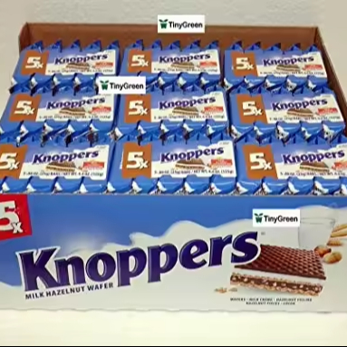 Knoppers Crunchy Hazelnut Wafer Bars