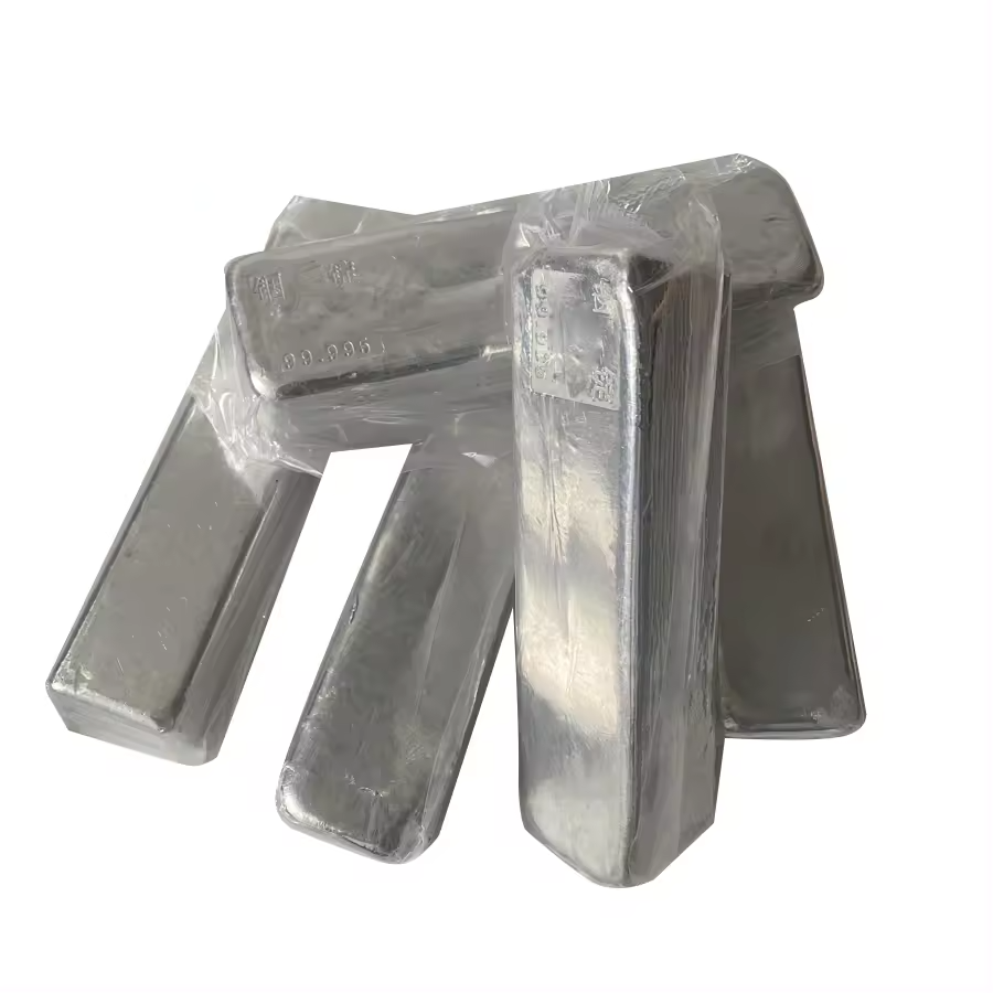 4n5 Ingot Indium 99.995 High Purity Indium Ingot Metal In Ingots High Pure Indium
