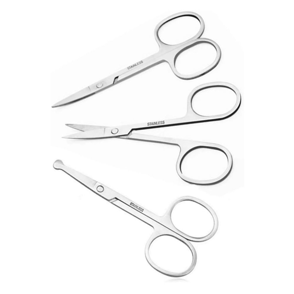 Best Small Scissors for Nose Hair Cutting Trimmer Multipurpose Remover Manicure with Rounded Tip Professionally Used