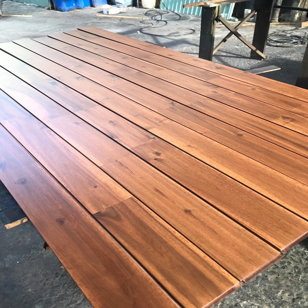 Teak Natural Wood Flooring Solid or Multi-layer Engineered Acacia Flooring Bamboo Bamboo wood flooring