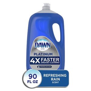 Платиновое мыло для мытья посуды Dawn, Освежающий Дождь (90 унций)