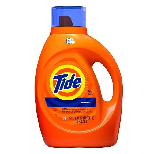 Высококонцентрированный жидкий стиральный порошок Tide, оригинальный, 96 нагрузок 150 жидких унций