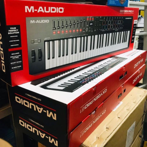 Wholesale100% Original M-Audio Oxygen Pro 61 USB MIDI Keyboard Controller Fast Delivery