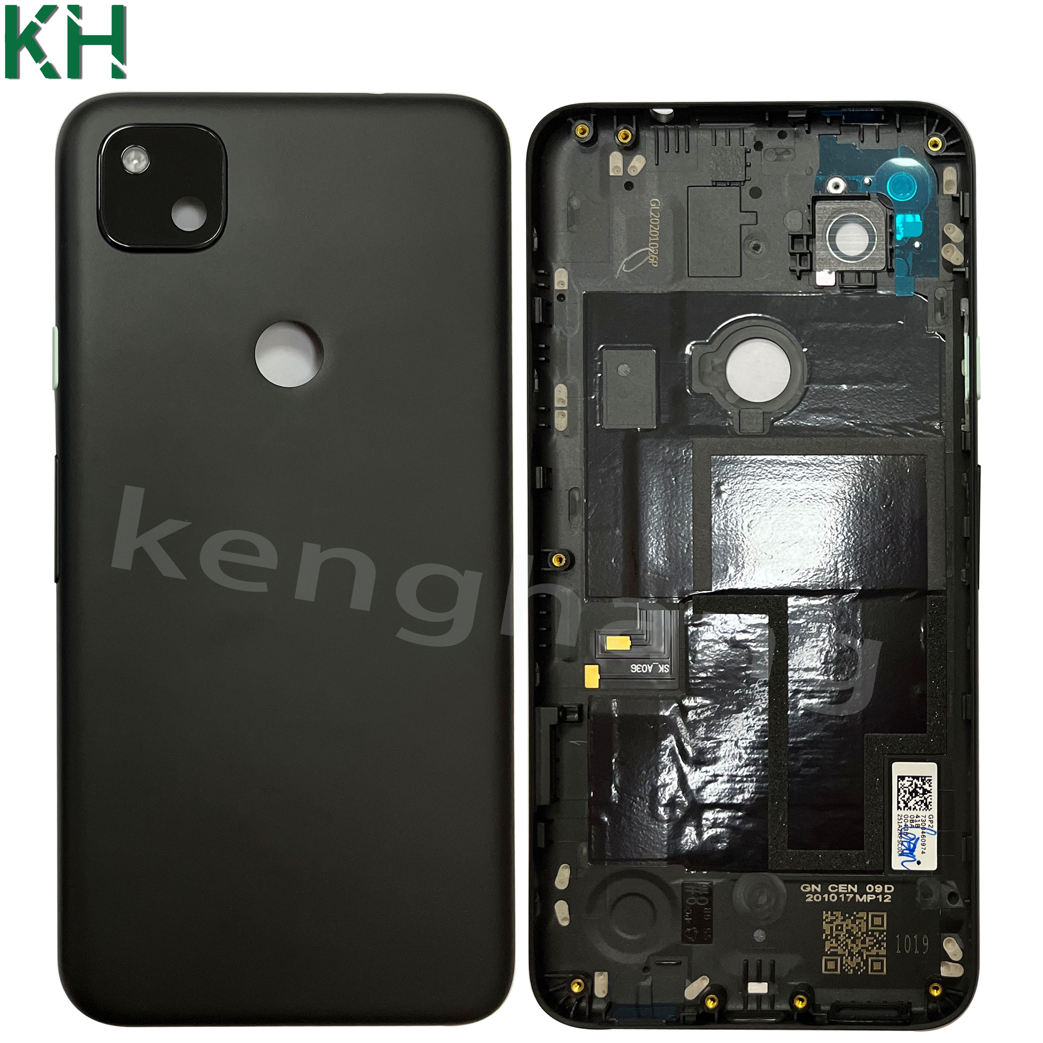 Replacement Phone Back Cover Housing Rear Case Battery Cover For LG Pixel 4a With Camera Lens