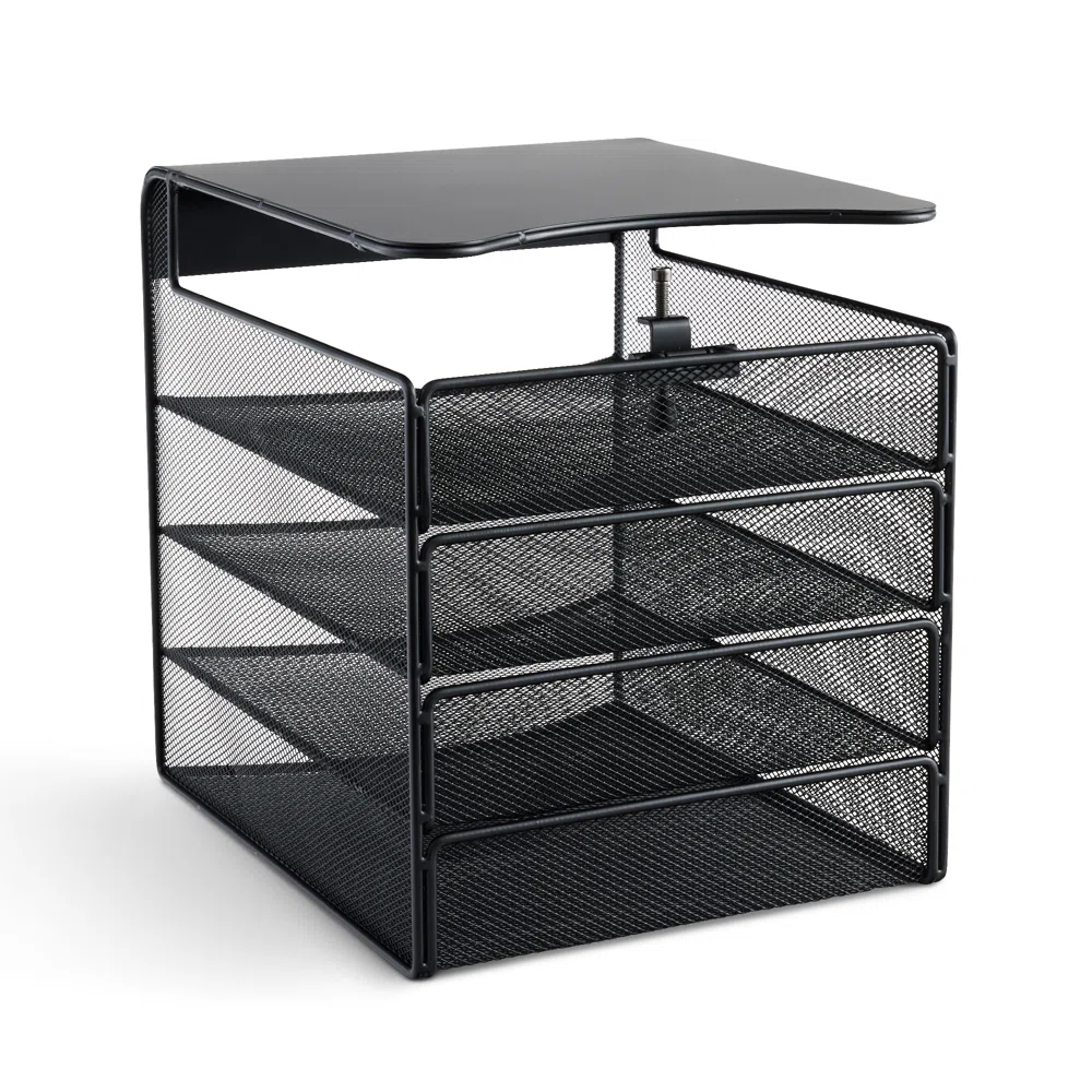 Metal Unique Handmade Iron Horizontal Storage Desk For Office & Class Room