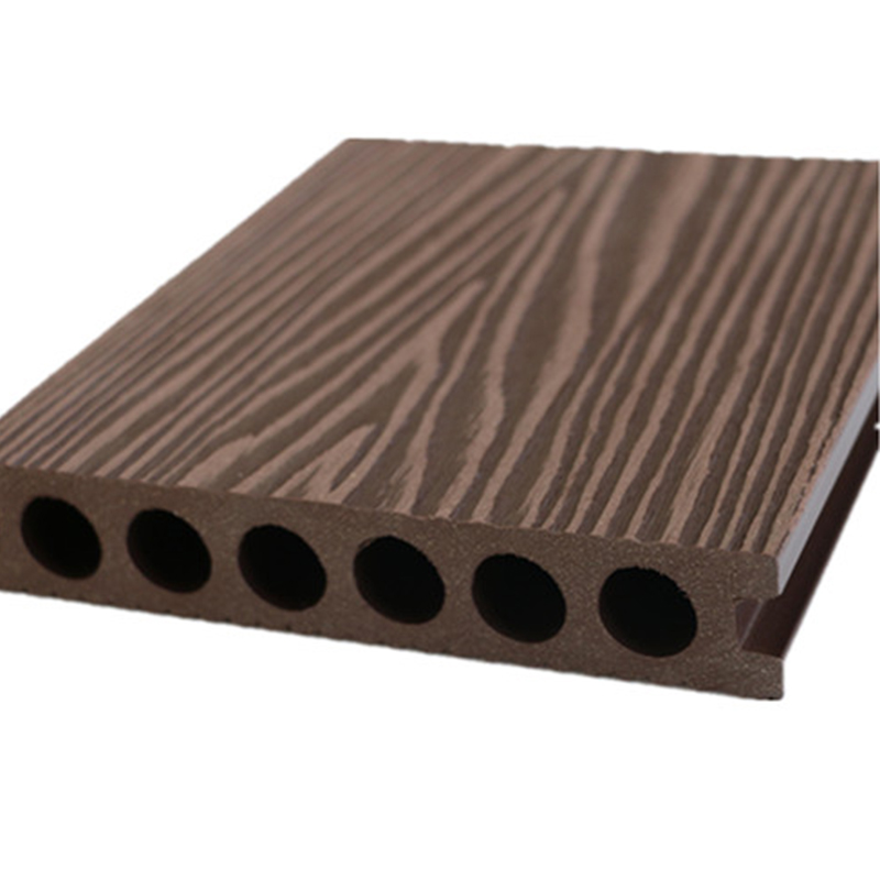 Hollow Wood Plastic Composite Decking Wall Panel Hollow Interior Wood Plastic Composite popular wpc hollow decking