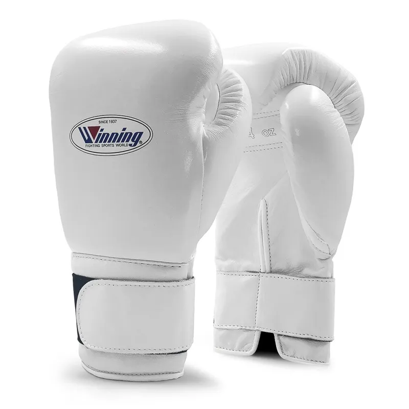 Boxing Gloves Winning Training Professional Customized Sparring Boxing Gloves White & Custom Colors