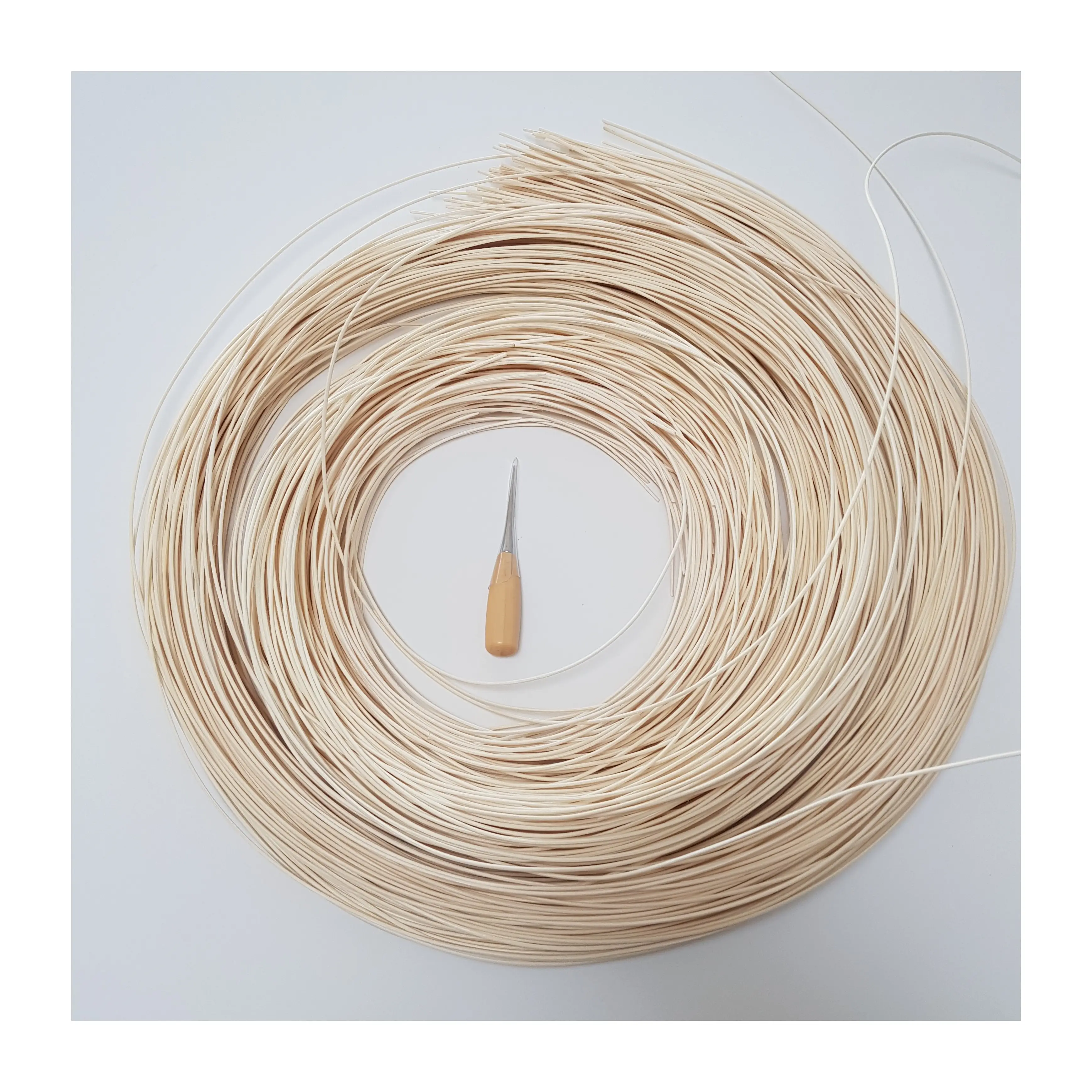 High Quality Vietnam Rattan Core/ White bleached polished rattan round core size 1.5-10mm