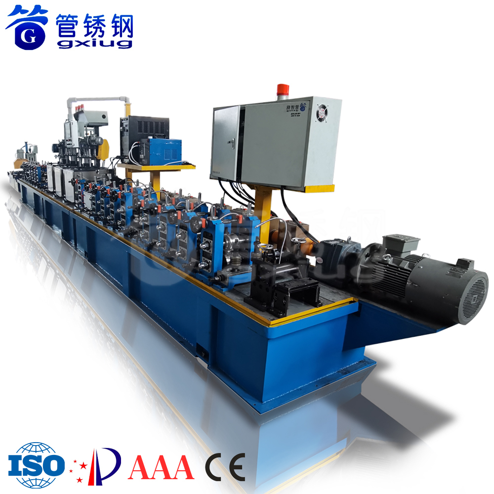 GXG Fully Automatic Intelligent Metal Stainless Steel Pipe Production Line / Weld Pipe Making Machine / Tube Mill Manufacturer