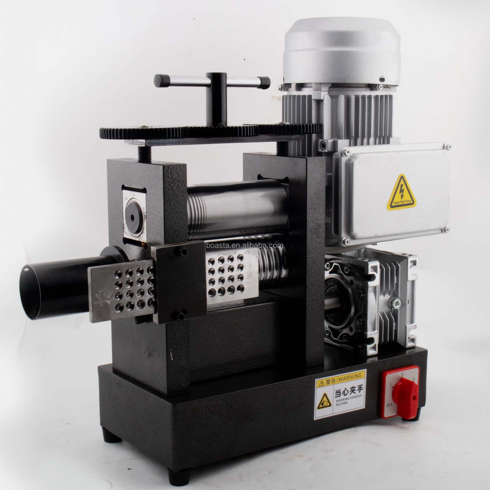 New Custom Automatic Press Tools Brushed Plate 750W 1HP Wire Rod Mill Rolling Milling Jewelry Making Equipment Machine