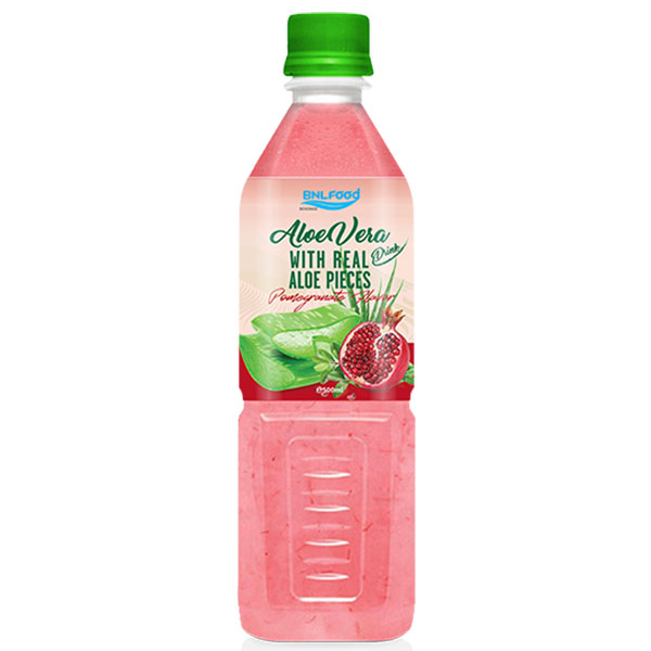 Premium Quality Aloe Vera Juice With Pomegranate from Vietnam Supplier Good Choice for Health Top Selling