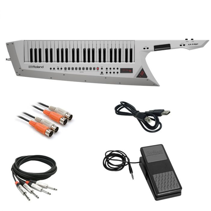 Готовый к отправке синтезатор RolandS AX-EDGE Keytar Professional Keytar Performance, Черный инструмент