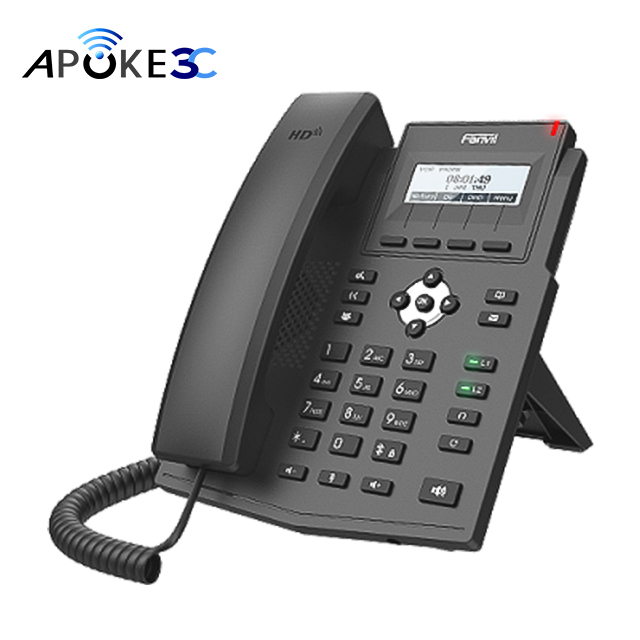 Fanvil X1S X1SP-это беспрерывный профессиональный настольный IP-телефон с 2 SIP-линиями, новый телефон voip