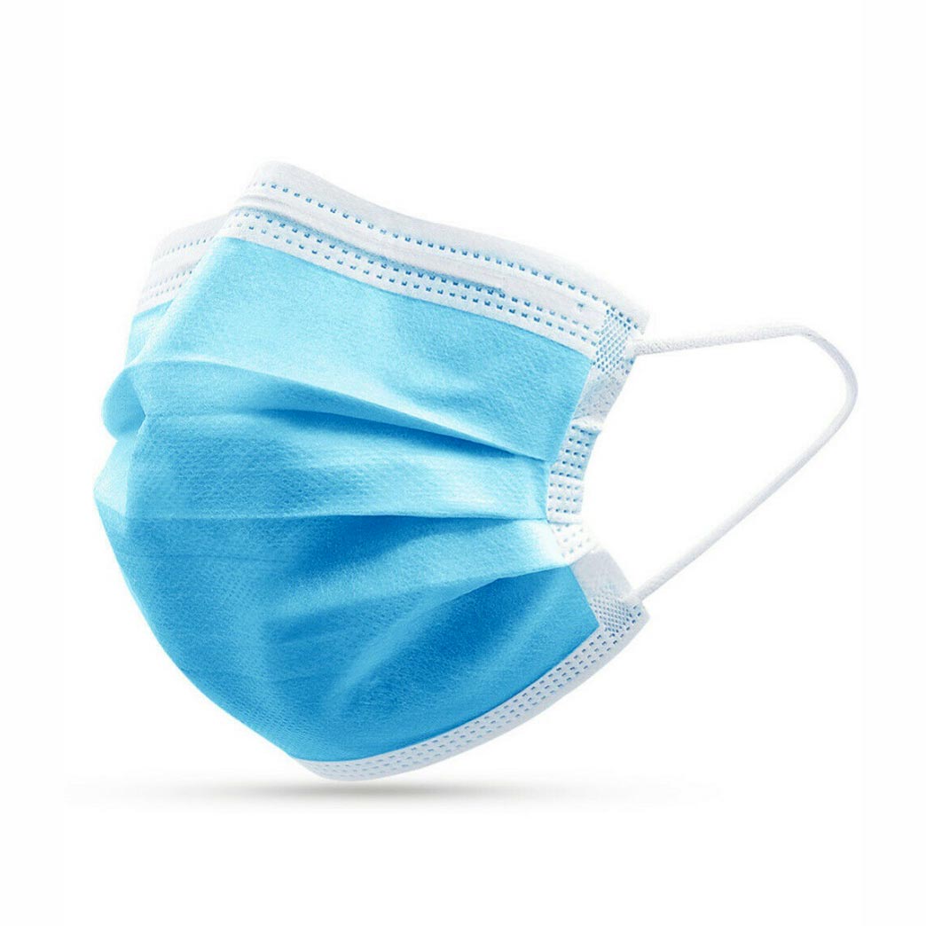 Medical Face Mask Disposable Non-Woven 3 Ply Type II Blue Surgical Mask Medical Device Class I Certified with Earloop