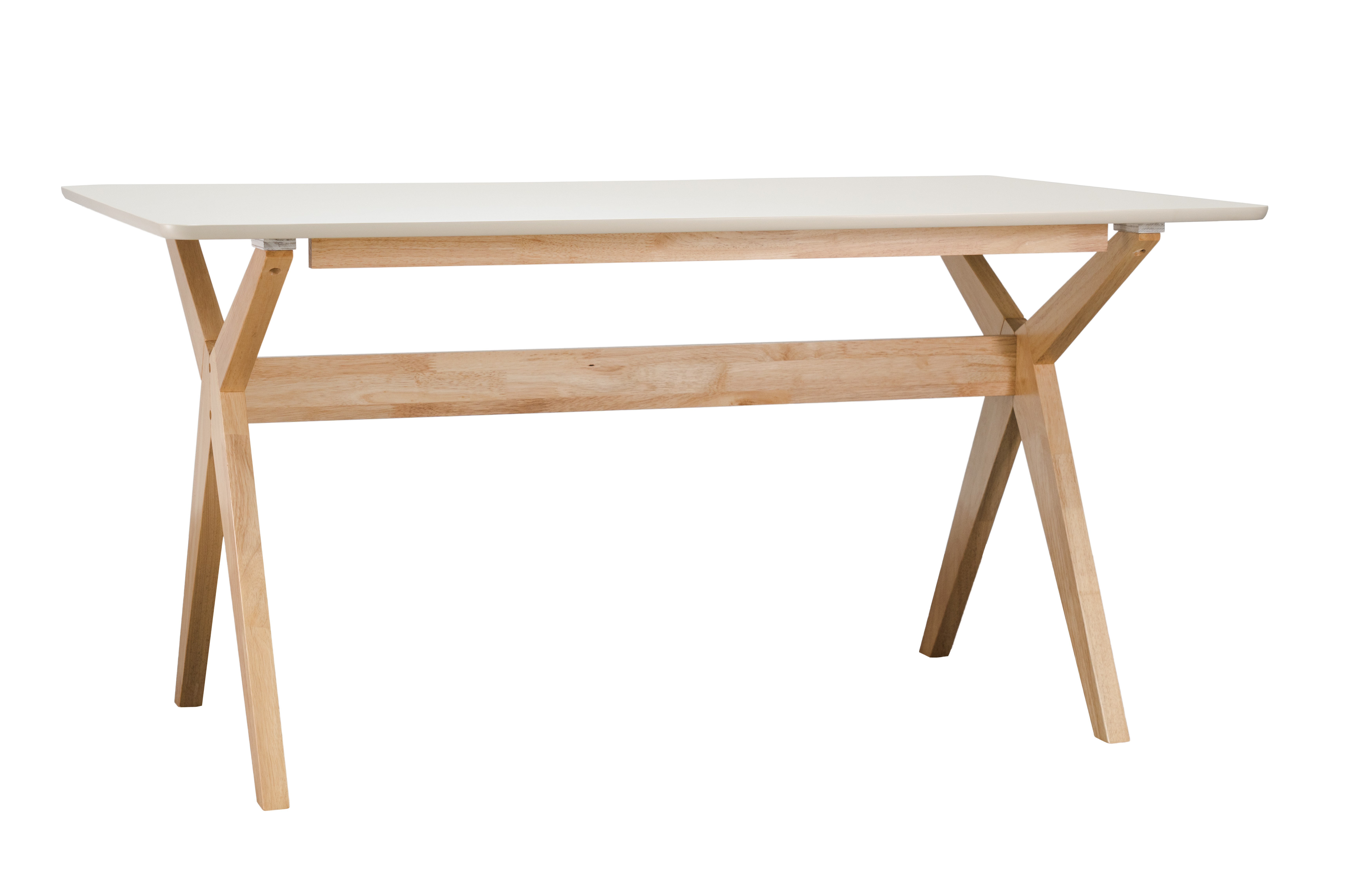 Malaysia Manufacturer Solid Wood Rectangle Dining Table Long Wooden Desk For Living Room Dinner Elegant Dining Room Furniture