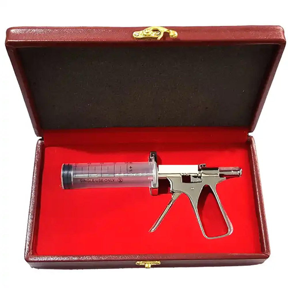 Surgical Instruments Liposuction Fat Injection Gun Stainless Steel Plastic Surgery Injection Gun Sets by Debonairii