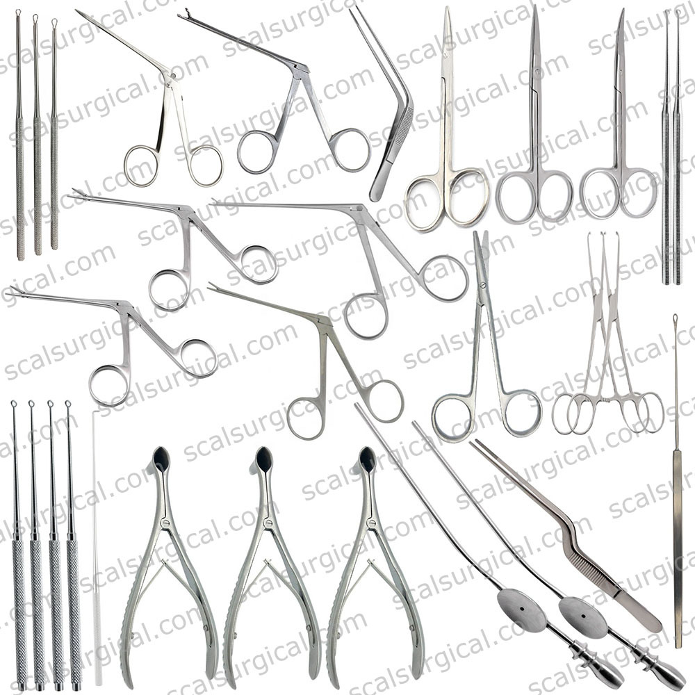31 pcs Ent instruments Use for Ear, Nose, Throat, Ent Surgical Instruments set
