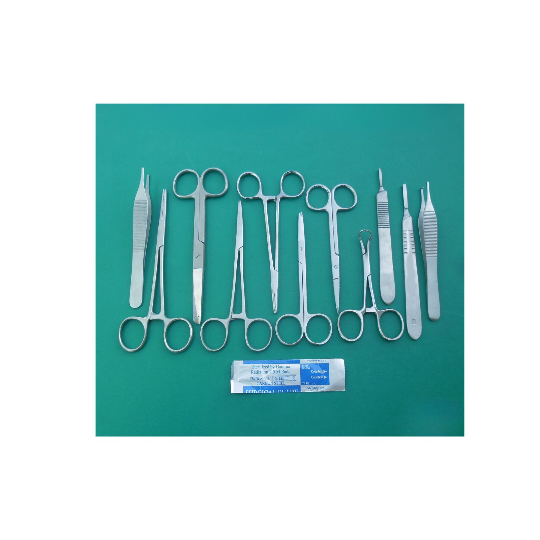 61 PCS ADVANCED COMPREHENSIVE BASIC DRESSING SURGERY KIT SURGICAL INSTRUMENTS