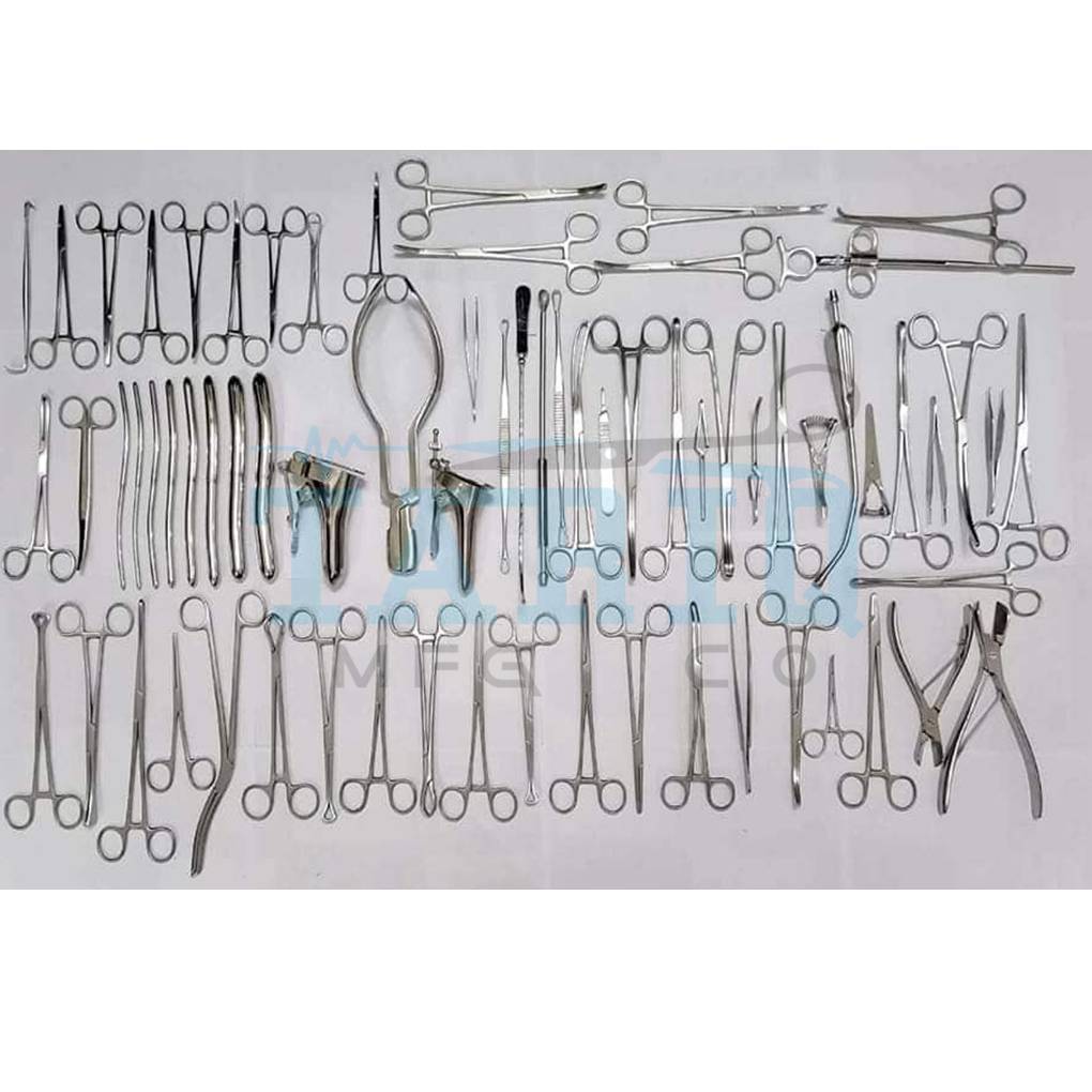 Top Quality Complete Obstetrics and Gynecology Sets Surgical Instruments by TARIQ MFG CO