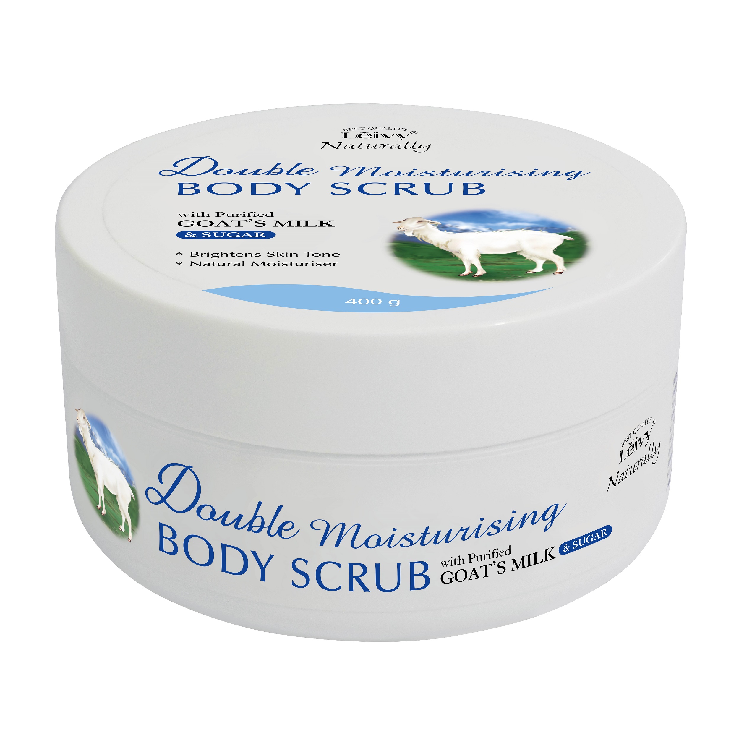 Malaysia Personal Care 400g Naturally floral scent Double Moisturising Body Care Scrub with Goat's Milk & Sugar From Home Use