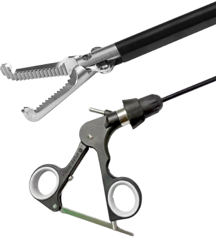 Manual Laparoscopic Right Angle Mixture Instruments Gynecology Stainless Steel Tools with MOL Safety Standard