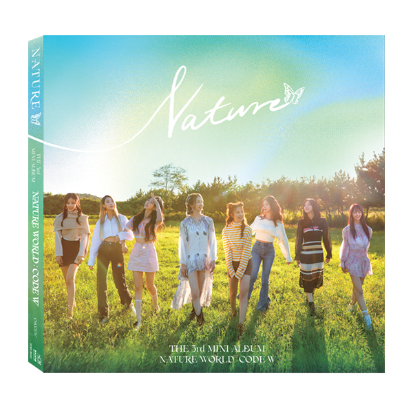 [Официальный Альбом KPOP] Корейский IDOL Korea Girl Group Boy Group NATURE 3rd мини-альбом NATURE WORLD : CODE W