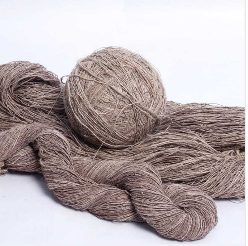 100% hemp yarn organic knitting chrochet handmade himalayan pure hemp yarn Eco friendly