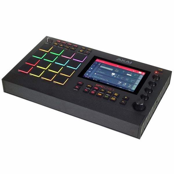 Превосходная Распродажа со скидкой профессиональная драм-машина AKAI MPC Live II с батарейным питанием