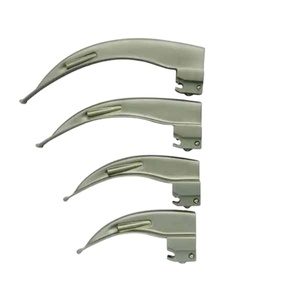 2024 Latest desgin Best Quality 4 Blades Laryngoscope Instruments Set Ears, Eyes, Nose and Throat Surgical Instruments OEM