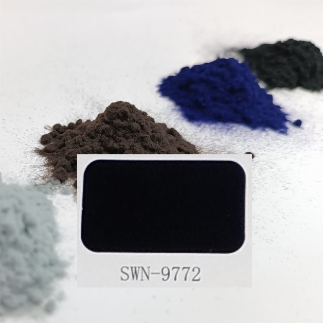 Customize order Nylon Fibre SWN Series 0.6 minimeter 1.5D polyamide flock fiber SWN-9772 Dark Blue