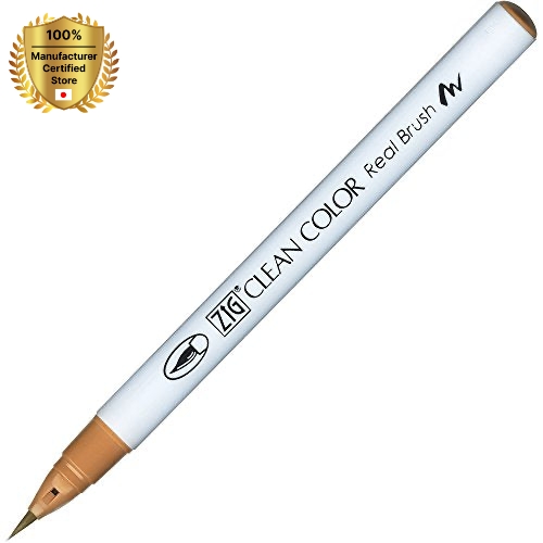 [KURETAKE] Kuretake ZIG чистый цвет настоящая Кисть ручка, овсяные чернила (3 шт.) канцелярские принадлежности акварельный набор акварельных ручек