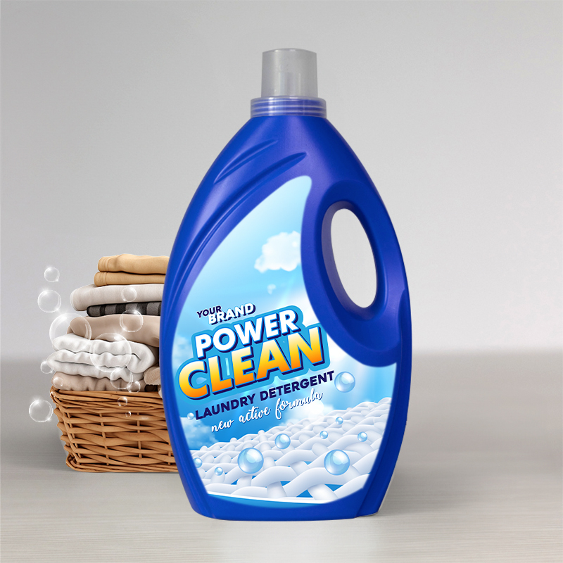 OEM Standard Detergent Liquid 3.7 Kg Favored Choice for Brighter Cleaner Laundry Results Fragrant Wash Formula Bottle Packaging