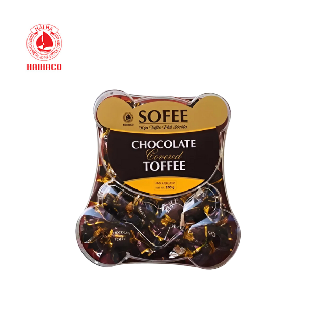 Best Selling ODM Candy SOFEE Chocolate covered Toffee candy