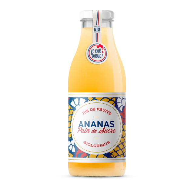 Le Coq Toque Pure Organic Pineapple juice 750ml Premium Quality Fruit juice Made In France