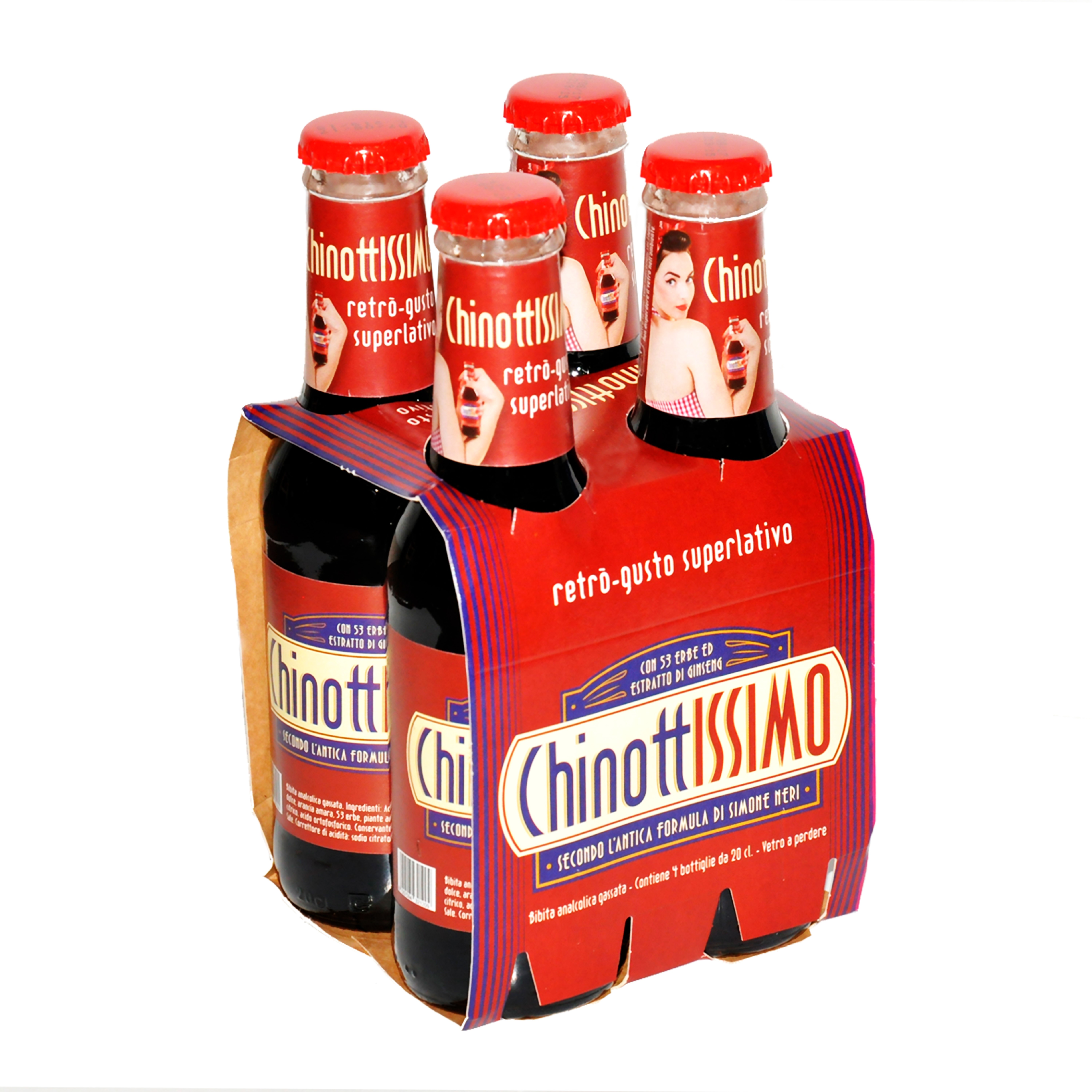 Итальянские здоровые продукты CHINOTTISSIMO CLUSTER X 4 200 мл, апельсиновые травяные стаканы для напитков, оптовая продажа, мягкие напитки, другие напитки