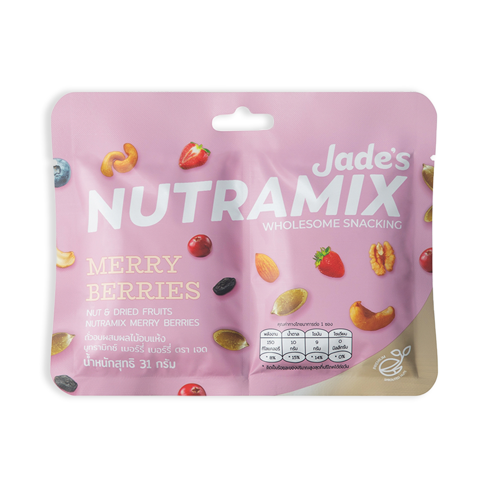Jades Nutramix Веселая ягода, оптовая продажа, низкий уровень сахара, орех и сушеные фрукты, низкий уровень сахара, здоровая закуска
