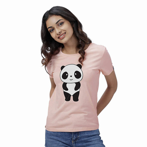 Customizable Long Sleeve Cotton Women's Fashion T-Shirts with Unique Print Designs