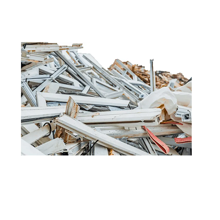 Wholesale White PVC Window and Doors Profile Scrap