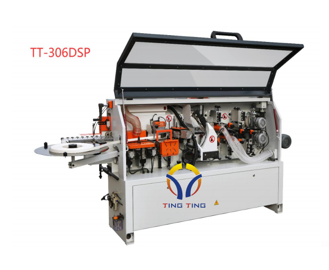 TT-306DSP Кромкооблицовочный станок 7 функции автоматического компактный станок для облицовывания кромок предварительно фрезерный maquina de банда de borde de carpinteria