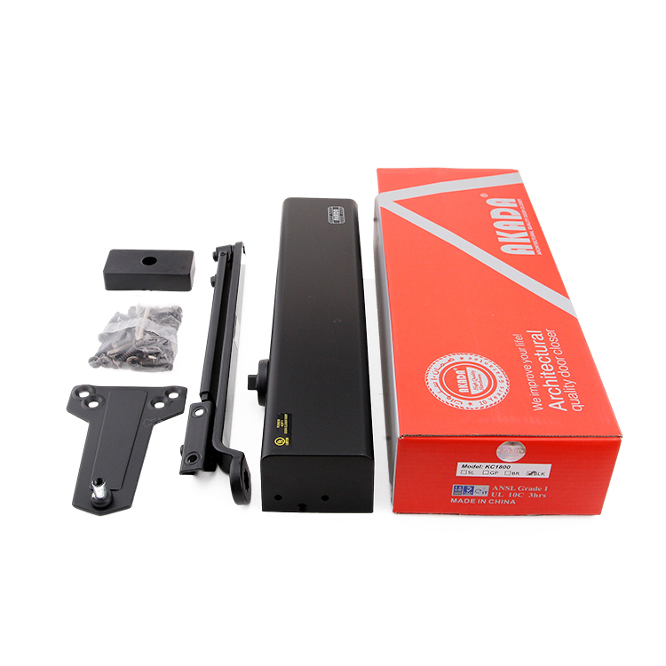 CE standard UL Standard Heavy Duty Door Closer power size adjustable backcheck available 20-150 kg customizable